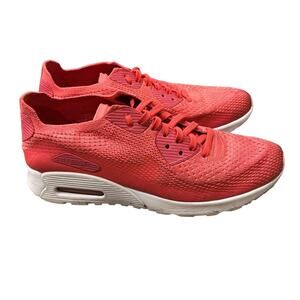 Nike Women's Air Ma 90 Ultra 2.0 Flyknit Bright Crimson Size 10